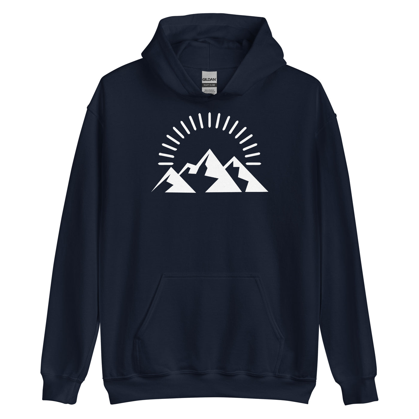 Berge (19) - Unisex Hoodie berge xxx yyy zzz Navy