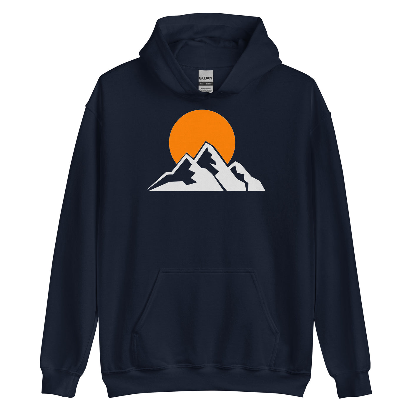 Berge (26) - Unisex Hoodie berge xxx yyy zzz Navy