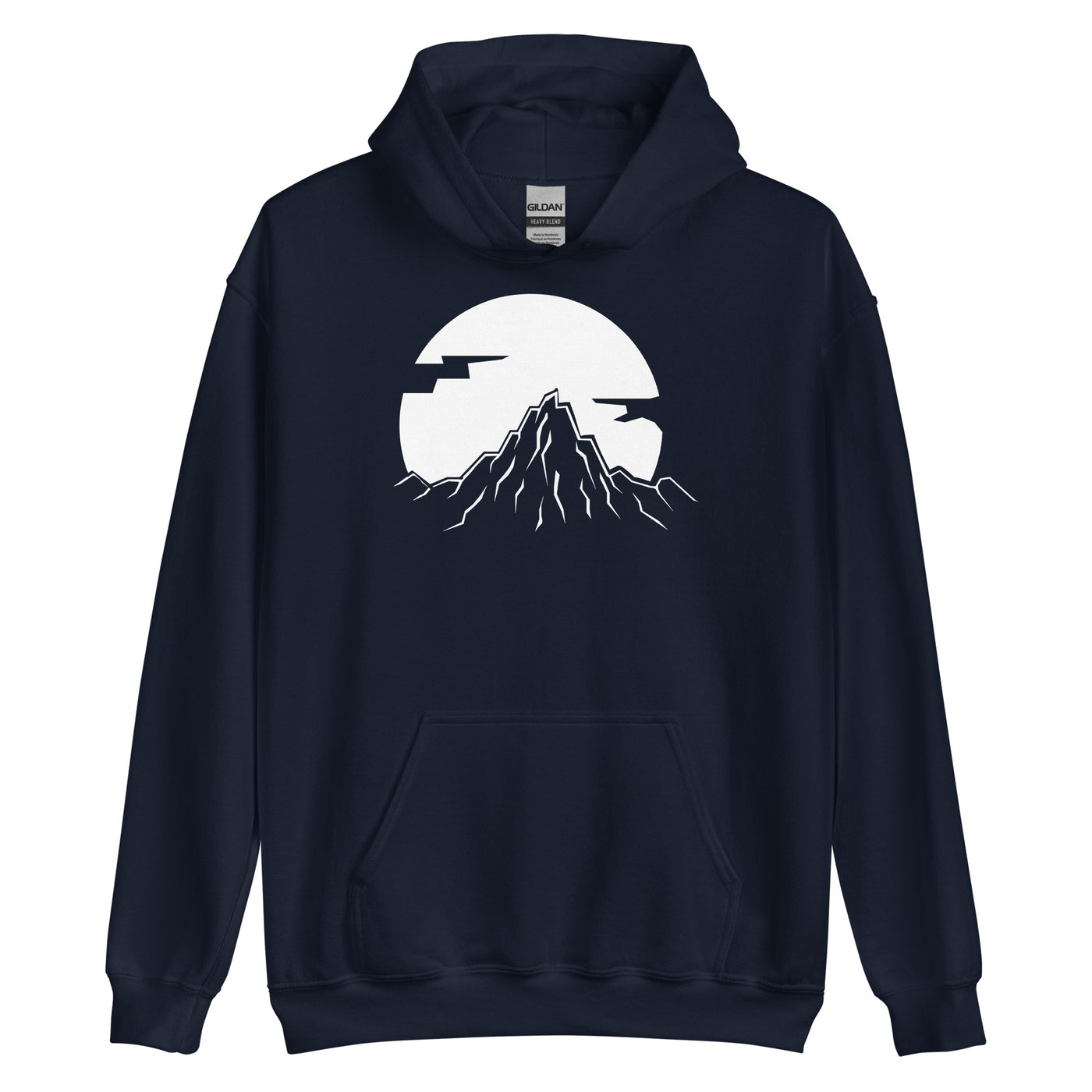 Berge (32) - Unisex Hoodie berge xxx yyy zzz Navy