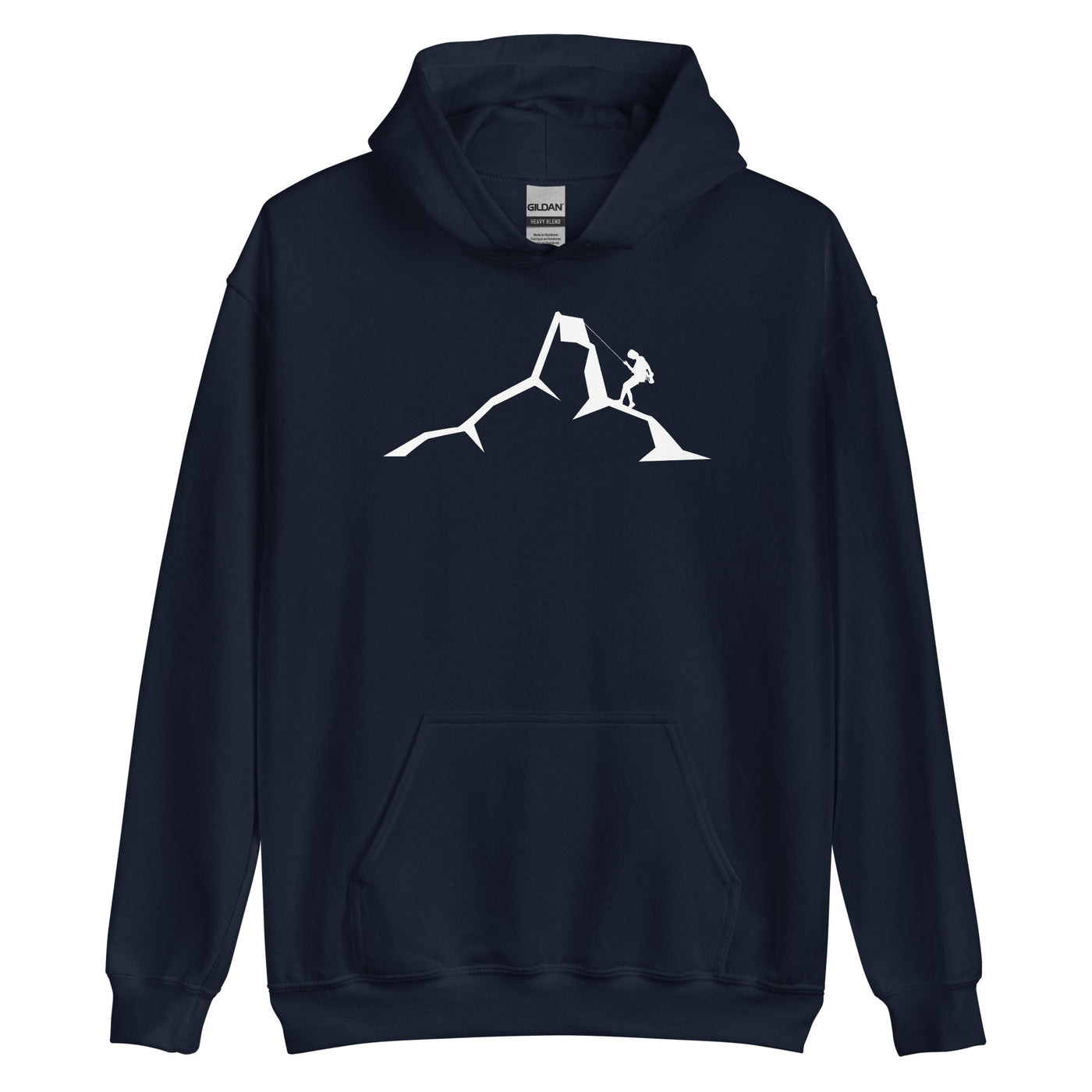 Berge - Klettern - Unisex Hoodie klettern xxx yyy zzz Navy