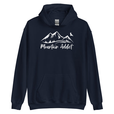 Berge Addict - Unisex Hoodie berge xxx yyy zzz Navy