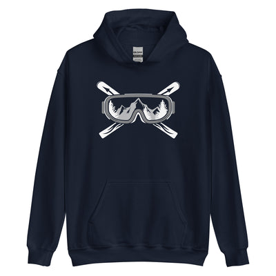 Berge Skier - Unisex Hoodie klettern ski xxx yyy zzz Navy