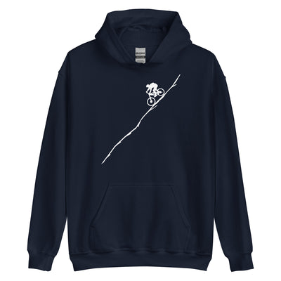 Mountaingbiking - (M) - Unisex Hoodie xxx yyy zzz Navy