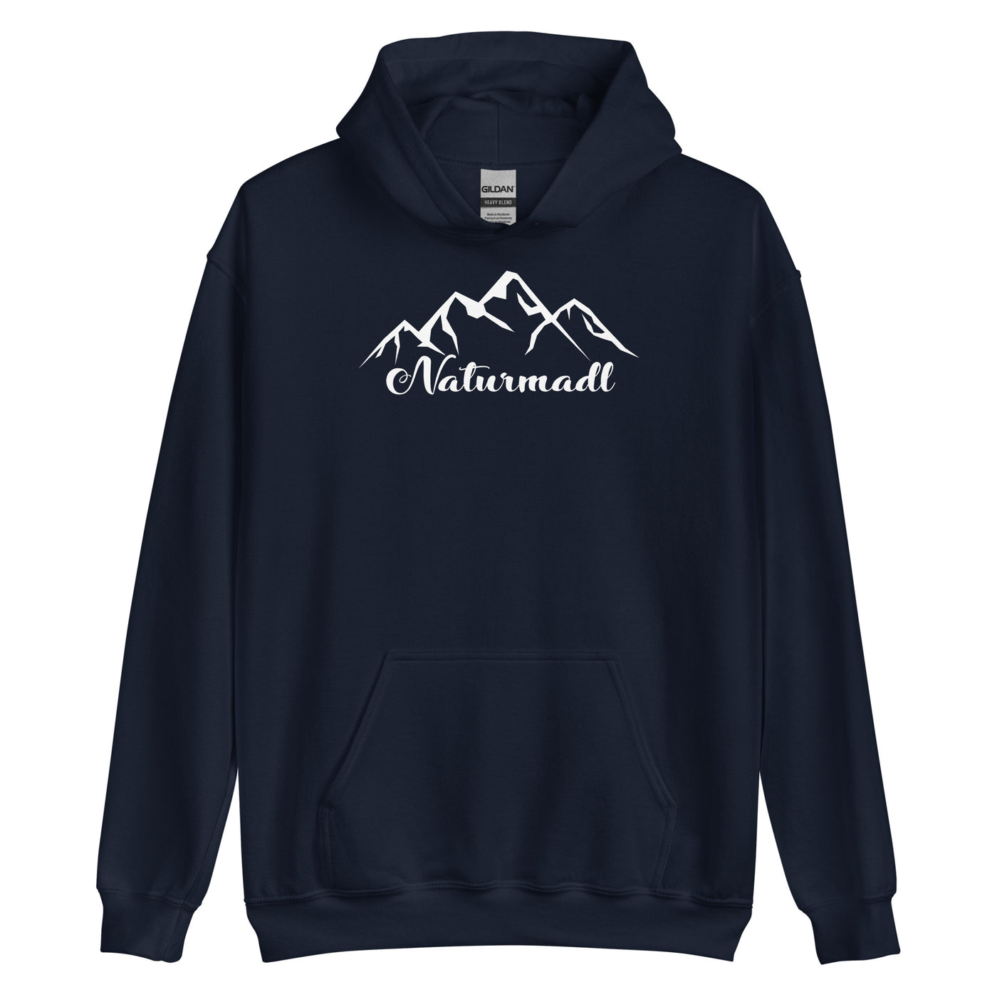 Naturmadl - Unisex Hoodie berge xxx yyy zzz Navy