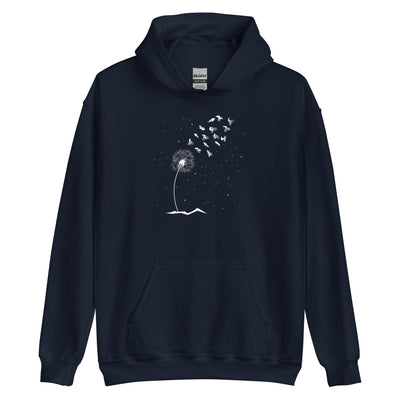 Pusteblume Radfahrer - Unisex Hoodie fahrrad xxx yyy zzz Navy