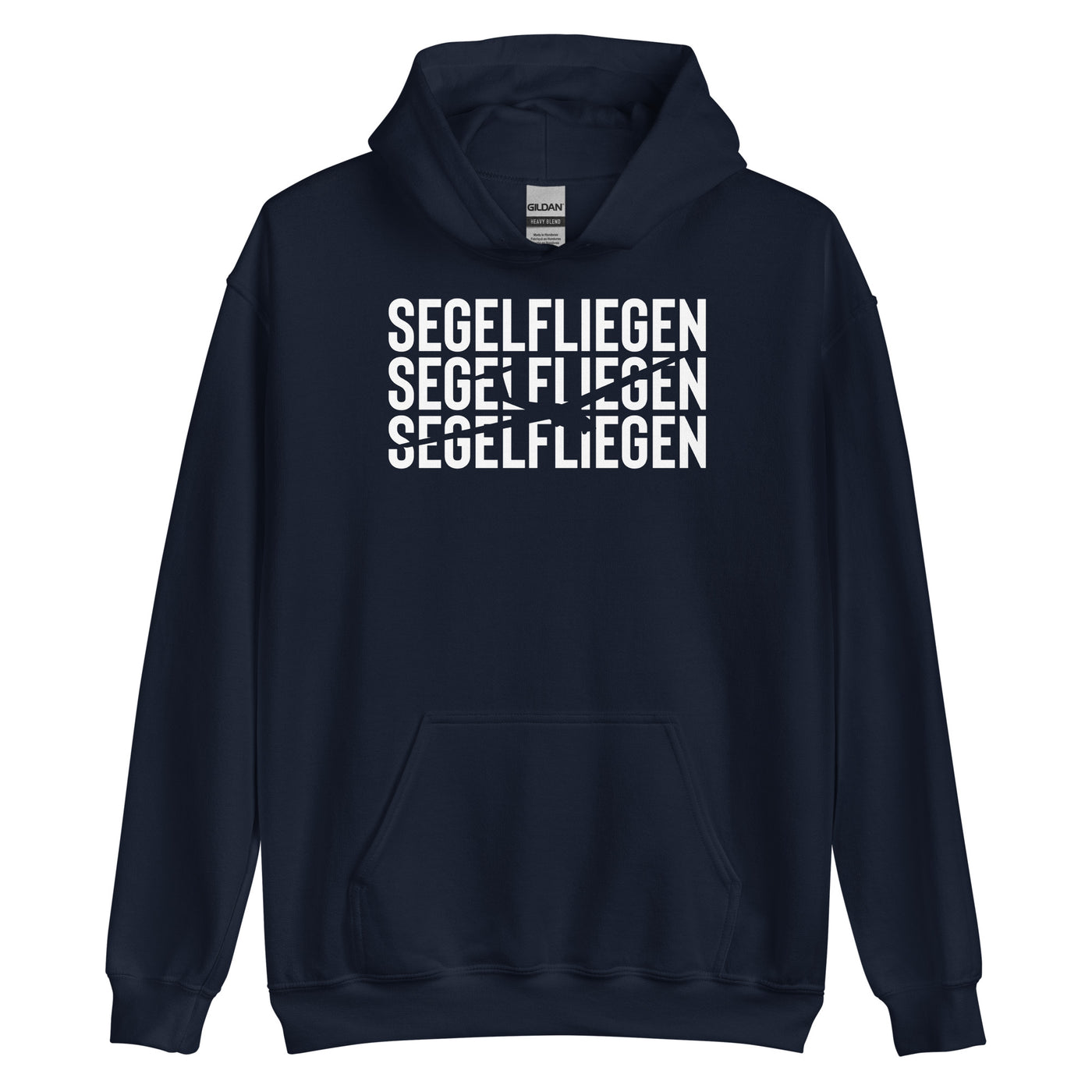 Segelfliegen - Unisex Hoodie berge xxx yyy zzz Navy