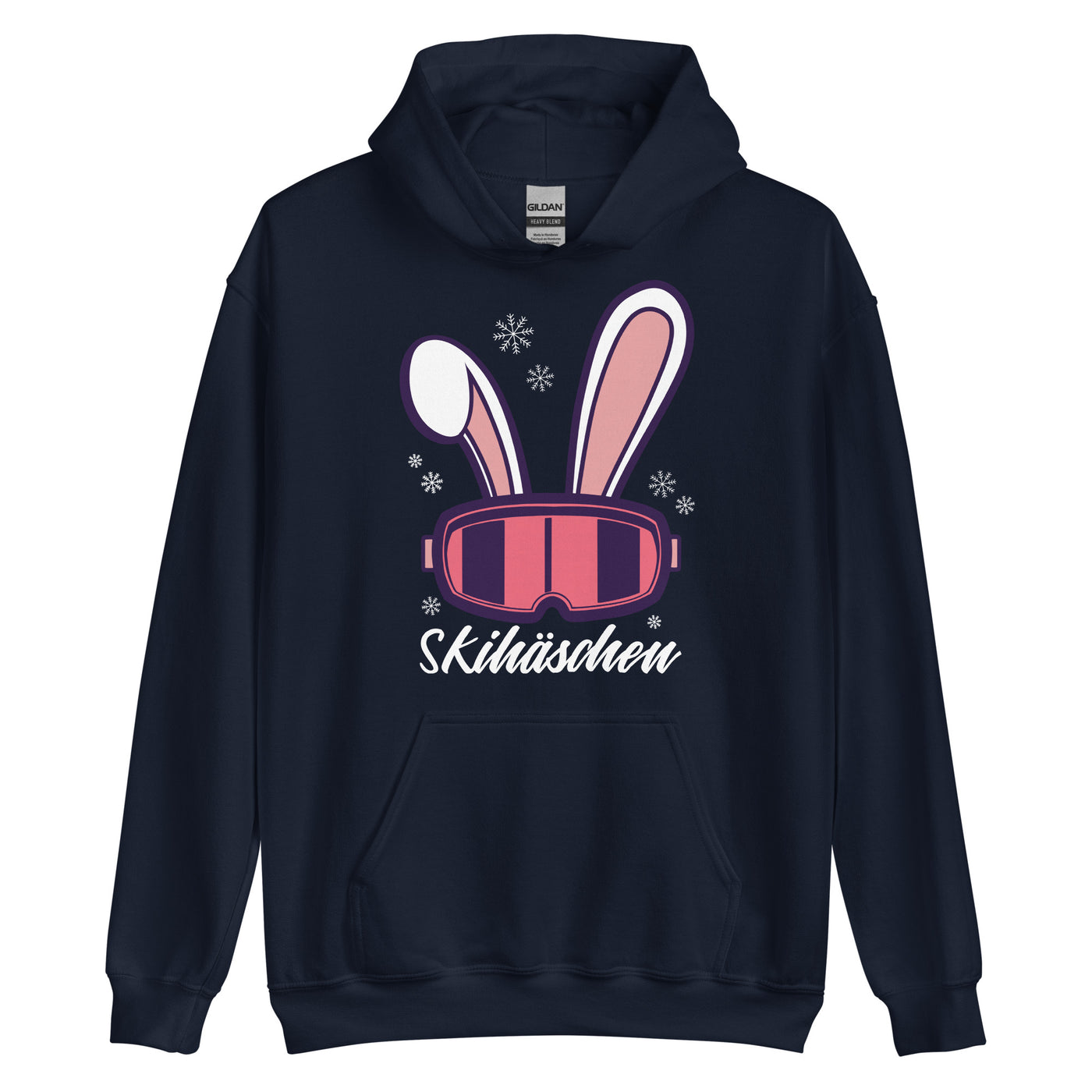 Skihäschen - (S.K) - Unisex Hoodie klettern xxx yyy zzz Navy