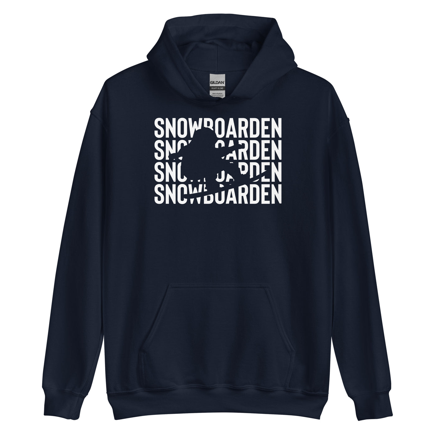 Snowboarden - Unisex Hoodie snowboarden xxx yyy zzz Navy