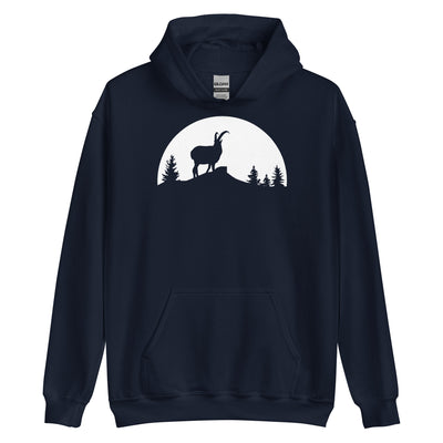 Sonne - Goat - Unisex Hoodie berge xxx yyy zzz Navy