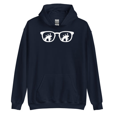 Sonnenbrille und Klettern - Unisex Hoodie klettern xxx yyy zzz Navy