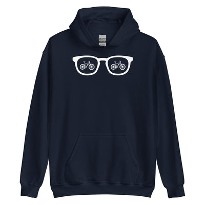 Sonnenbrille und E-Bike - Unisex Hoodie e-bike xxx yyy zzz Navy