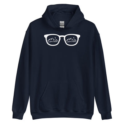 Sonnenbrille und Berge - Unisex Hoodie berge xxx yyy zzz Navy