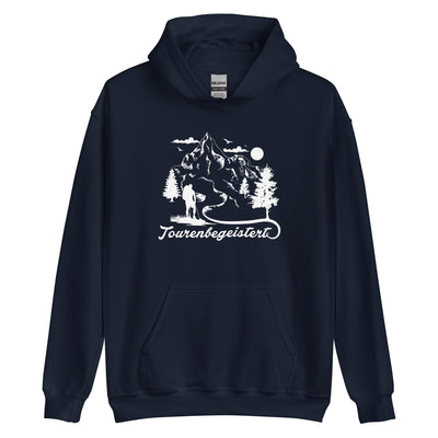 Tourenbegeistert - Unisex Hoodie wandern xxx yyy zzz Navy