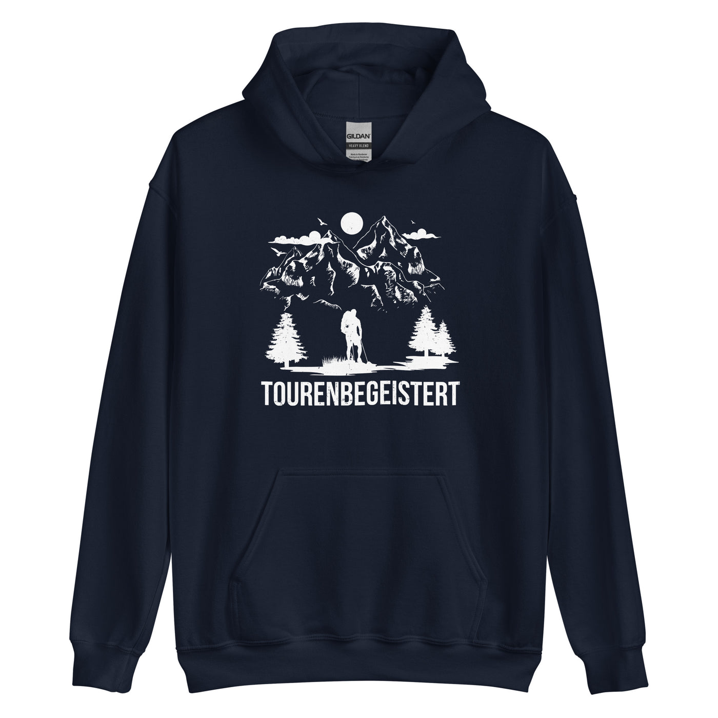 Tourenbegeisterung - Unisex Hoodie wandern xxx yyy zzz Navy