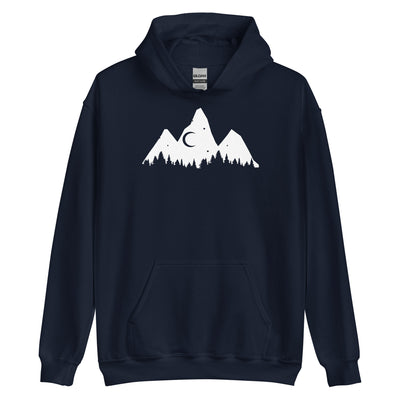 Baum - Berge - Unisex Hoodie berge xxx yyy zzz Navy