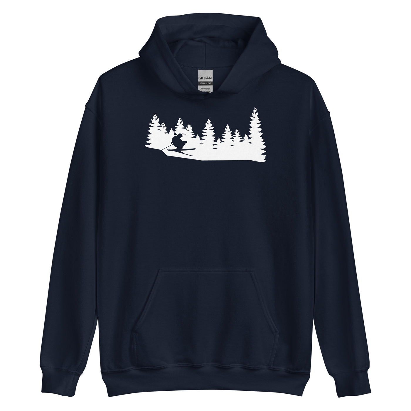 Bäume - Skifahren - Unisex Hoodie klettern ski xxx yyy zzz Navy