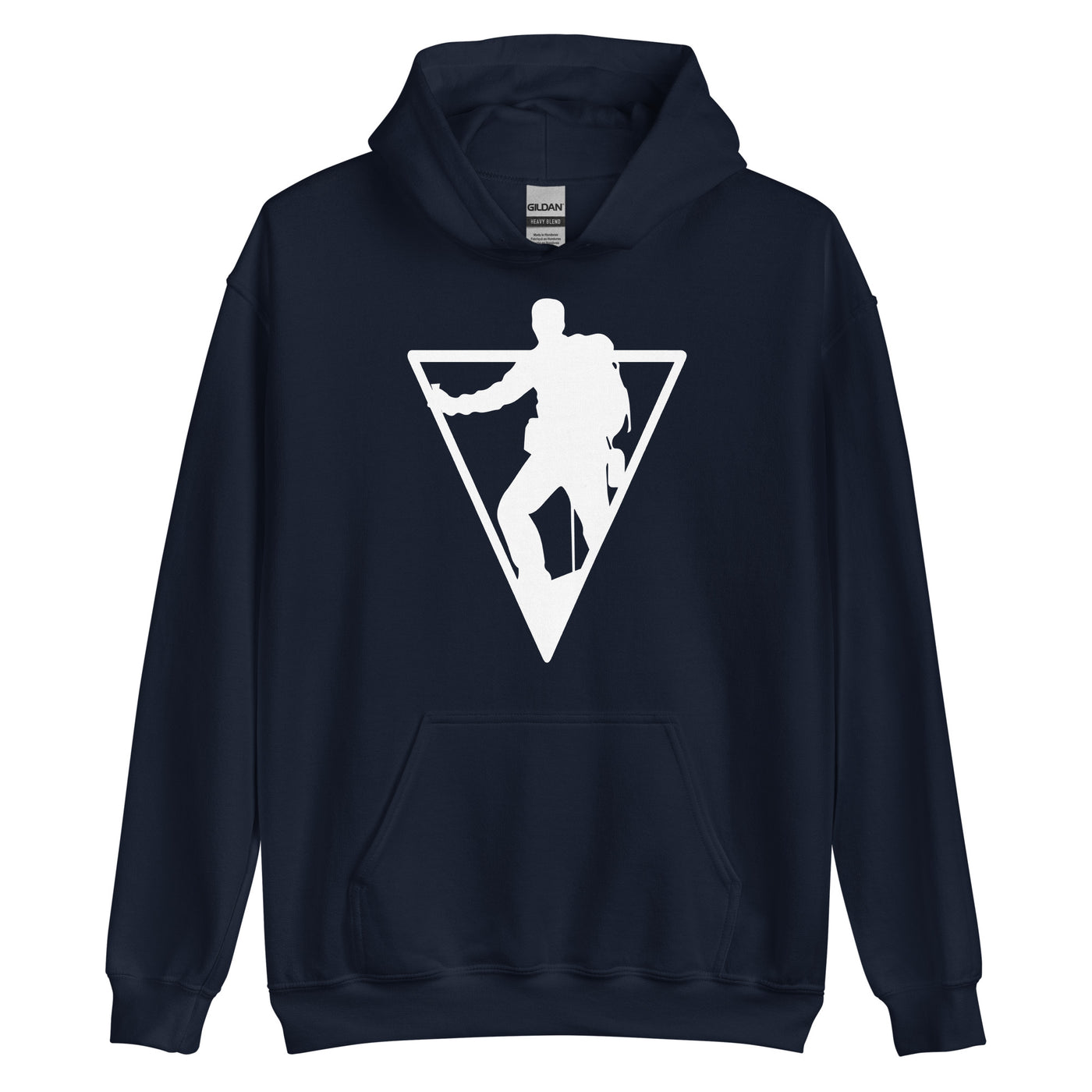 Dreieck - Wandern - Unisex Hoodie wandern xxx yyy zzz Navy