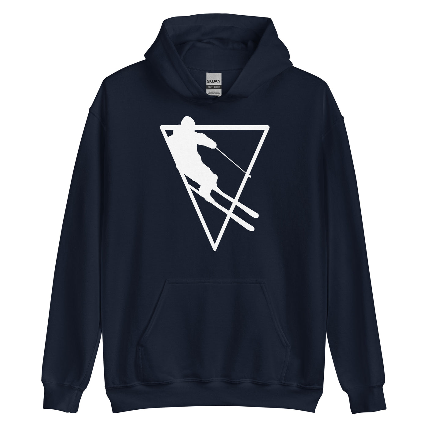 Dreieck - Skifahren - Unisex Hoodie klettern ski xxx yyy zzz Navy