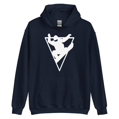 Dreieck - Snowboarding - Unisex Hoodie snowboarden xxx yyy zzz Navy