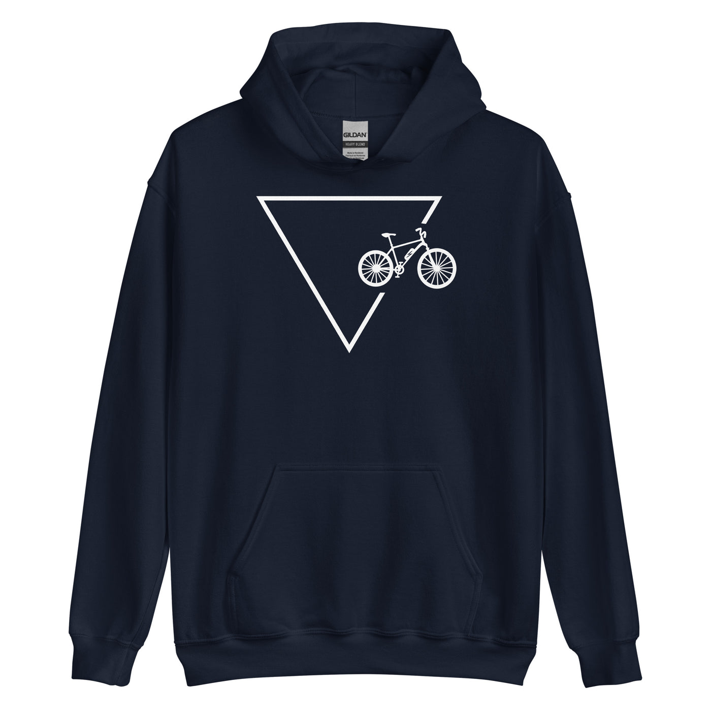 Dreieck 1 und Ebike - Unisex Hoodie e-bike xxx yyy zzz Navy