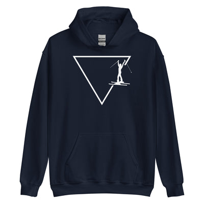 Dreieck 1 und Skifahren - Unisex Hoodie klettern ski xxx yyy zzz Navy