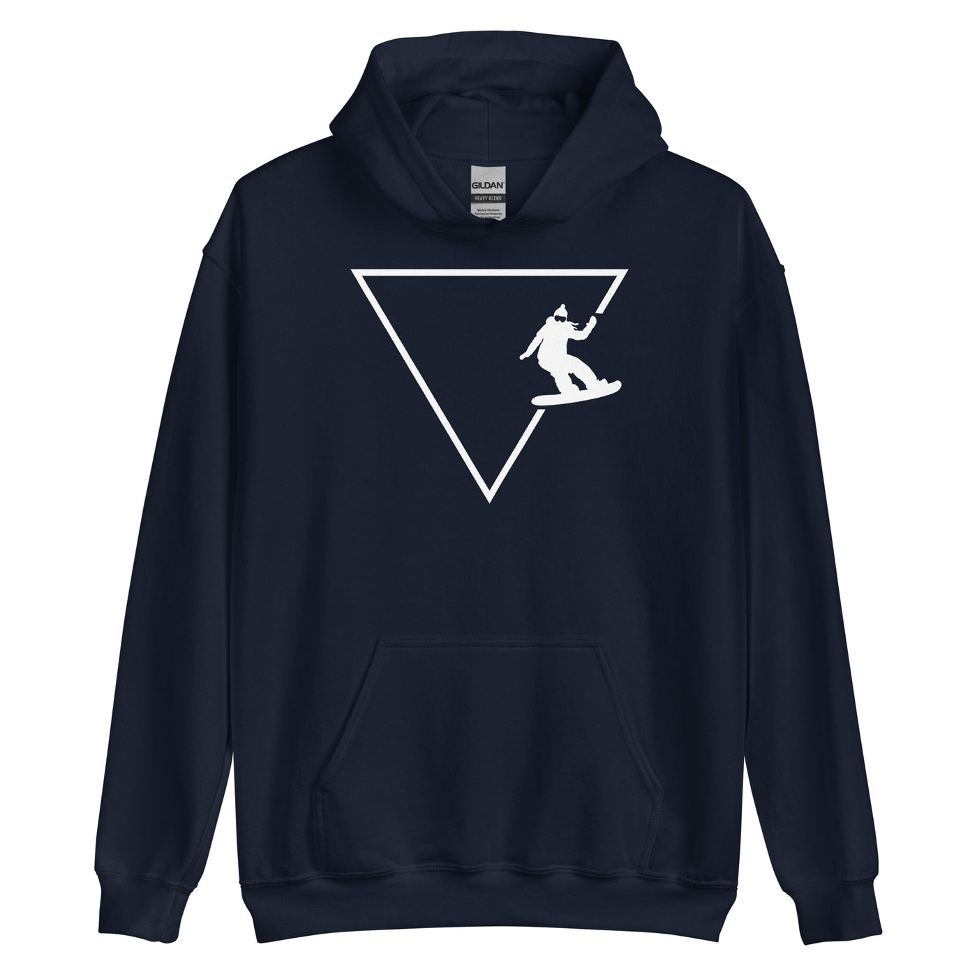 Dreieck 1 und Snowboarding - Unisex Hoodie snowboarden xxx yyy zzz Navy