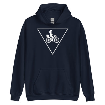 Dreieck und Radfahren - Unisex Hoodie fahrrad xxx yyy zzz Navy