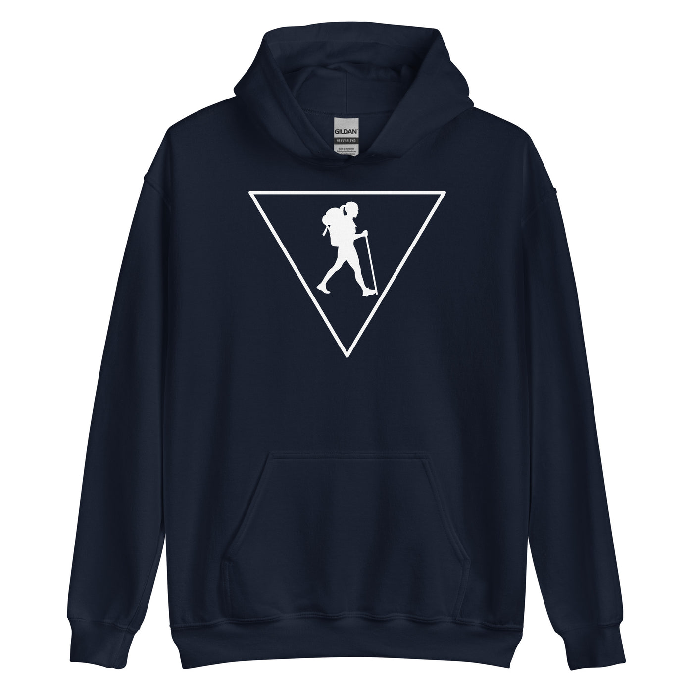 Dreieck und Wandern - Unisex Hoodie wandern xxx yyy zzz Navy