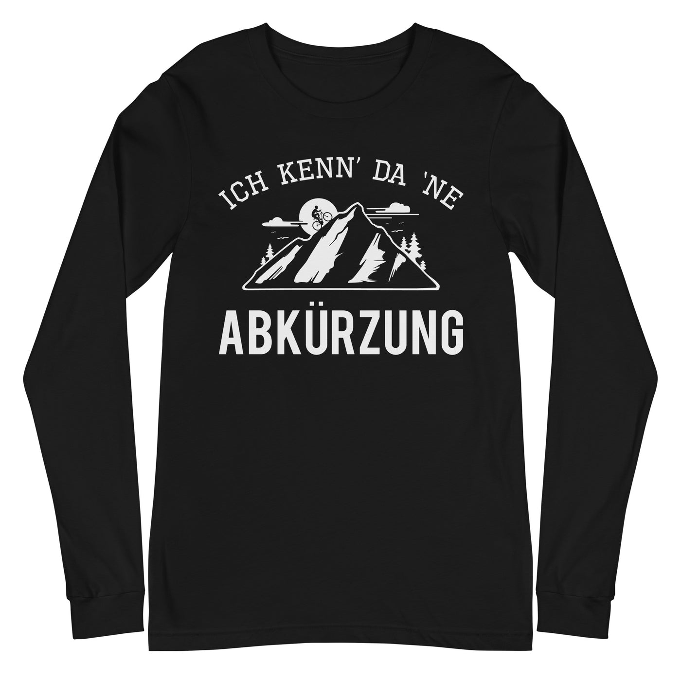 Ich kenn da ne Abkürzung - (M) - Longsleeve (Unisex) xxx yyy zzz Black