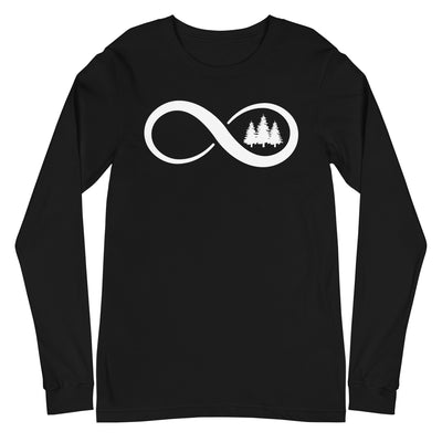 Infinity and Tree - Longsleeve (Unisex) camping xxx yyy zzz Black