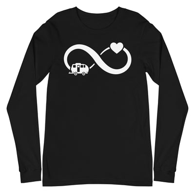 Infinity Heart and Camping 2 - Longsleeve (Unisex) camping xxx yyy zzz Black