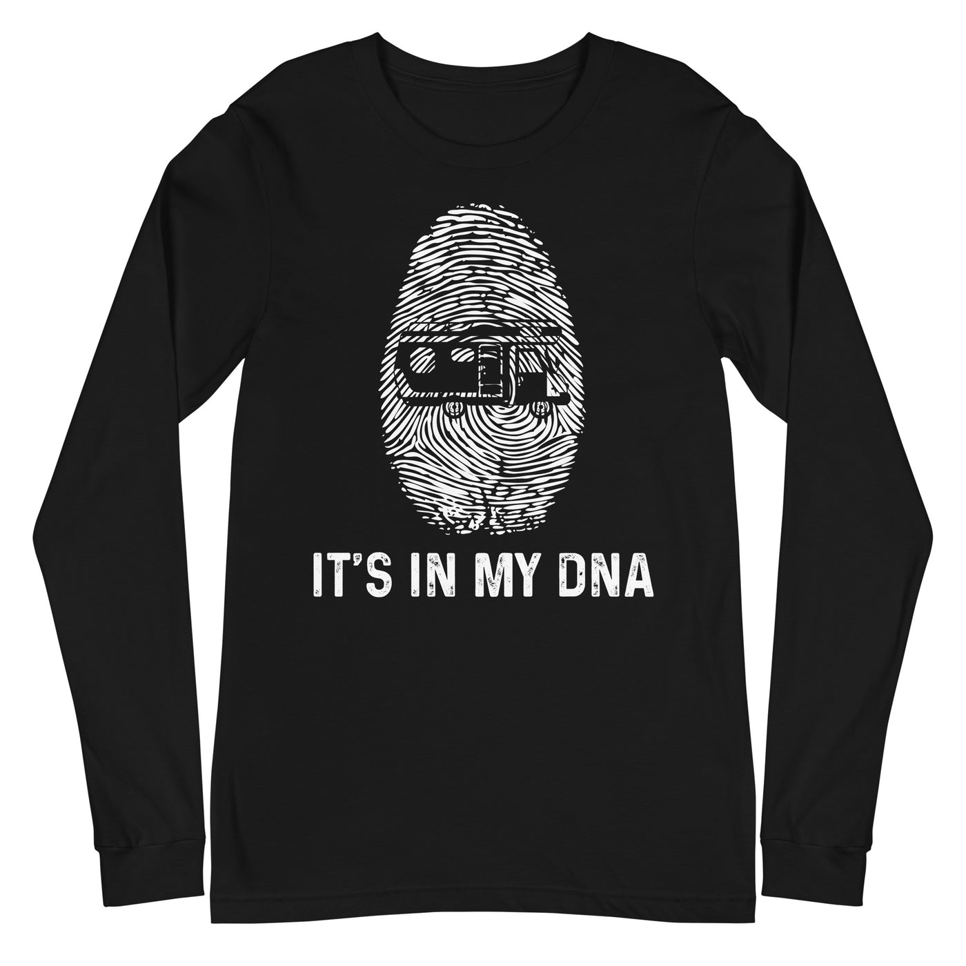 It's In My DNA - Longsleeve (Unisex) camping xxx yyy zzz Black