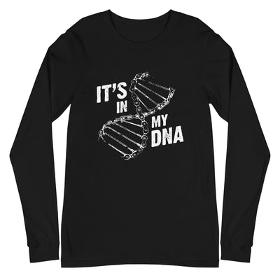 Its in my DNA - Longsleeve (Unisex) fahrrad xxx yyy zzz Black