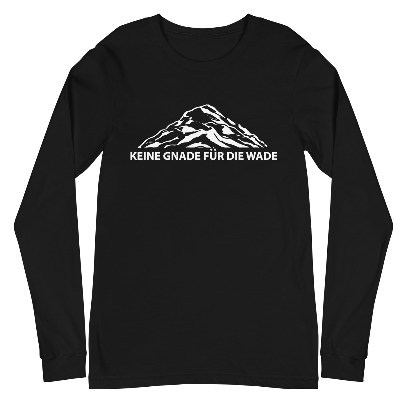 Keine Gnade Fur Die Wade - Longsleeve (Unisex) berge xxx yyy zzz Black