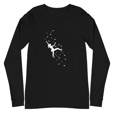 Klettergirl - Longsleeve (Unisex) klettern xxx yyy zzz Black