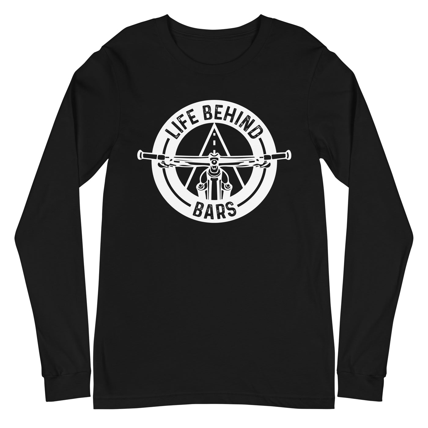 Life behind bars - Longsleeve (Unisex) fahrrad xxx yyy zzz Black