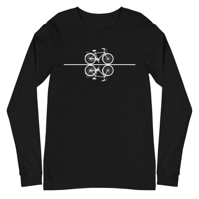 Line - Cycling - Longsleeve (Unisex) fahrrad xxx yyy zzz Black