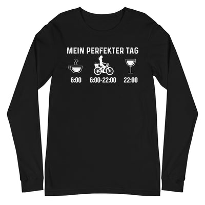 Mein Perfekter Tag 2 - Longsleeve (Unisex) fahrrad xxx yyy zzz Black