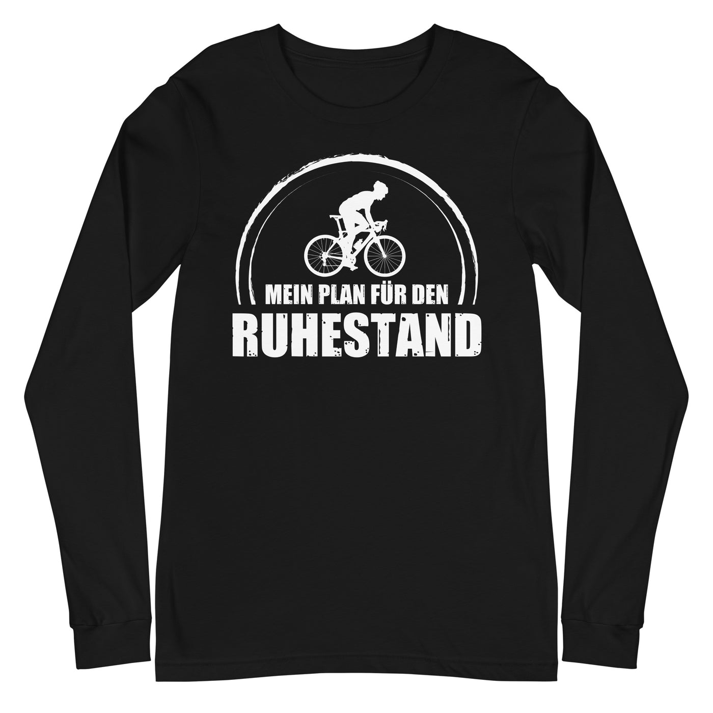 Mein Plan Fur Den Ruhestand 1 - Longsleeve (Unisex) fahrrad xxx yyy zzz Black