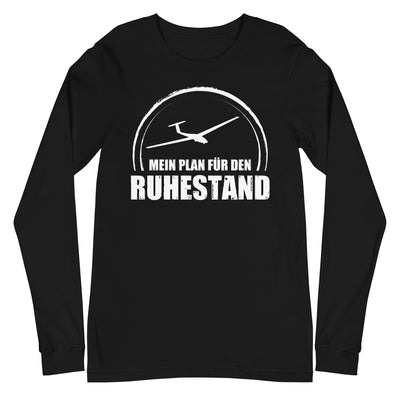 Mein Plan Fur Den Ruhestand 2 - Longsleeve (Unisex) berge xxx yyy zzz Black