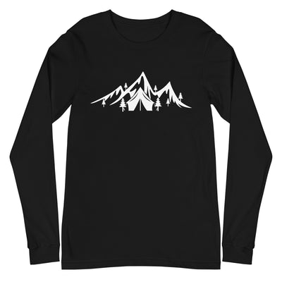 Berge - Camping - Longsleeve (Unisex) camping xxx yyy zzz Black