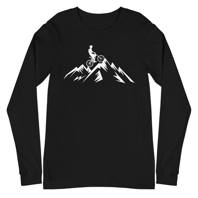 Berge - Radfahren - (18) - Longsleeve (Unisex) fahrrad xxx yyy zzz Black