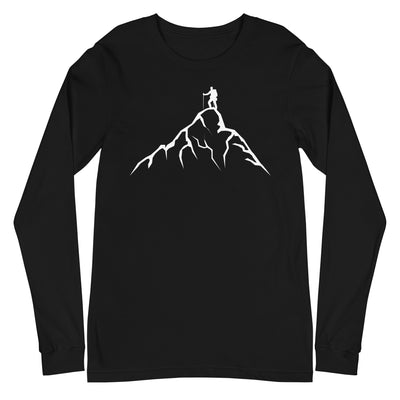 Berge - Wandern - (14) - Longsleeve (Unisex) wandern xxx yyy zzz Black