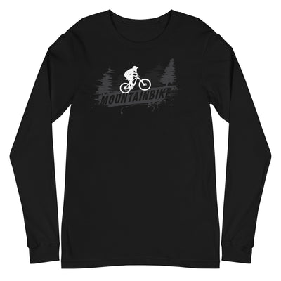 Mountainbike - (M) - Longsleeve (Unisex) xxx yyy zzz Black