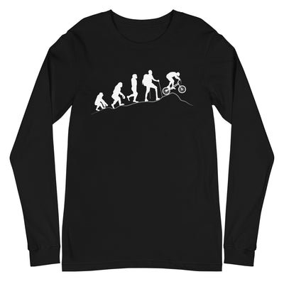 Mountainbike Evolution - (M) - Longsleeve (Unisex) xxx yyy zzz Black