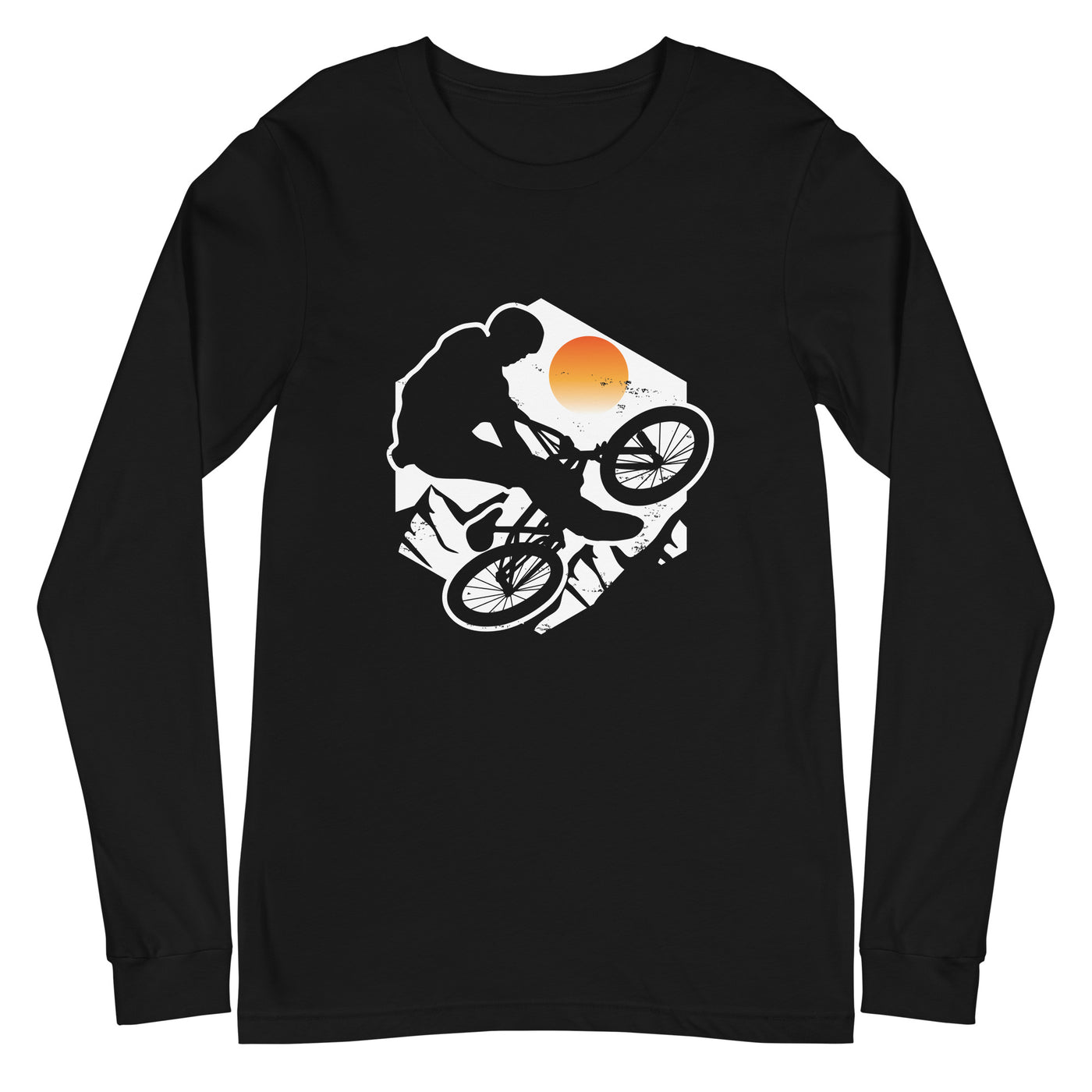 Mountainbike Jump - (M) - Longsleeve (Unisex) xxx yyy zzz Black