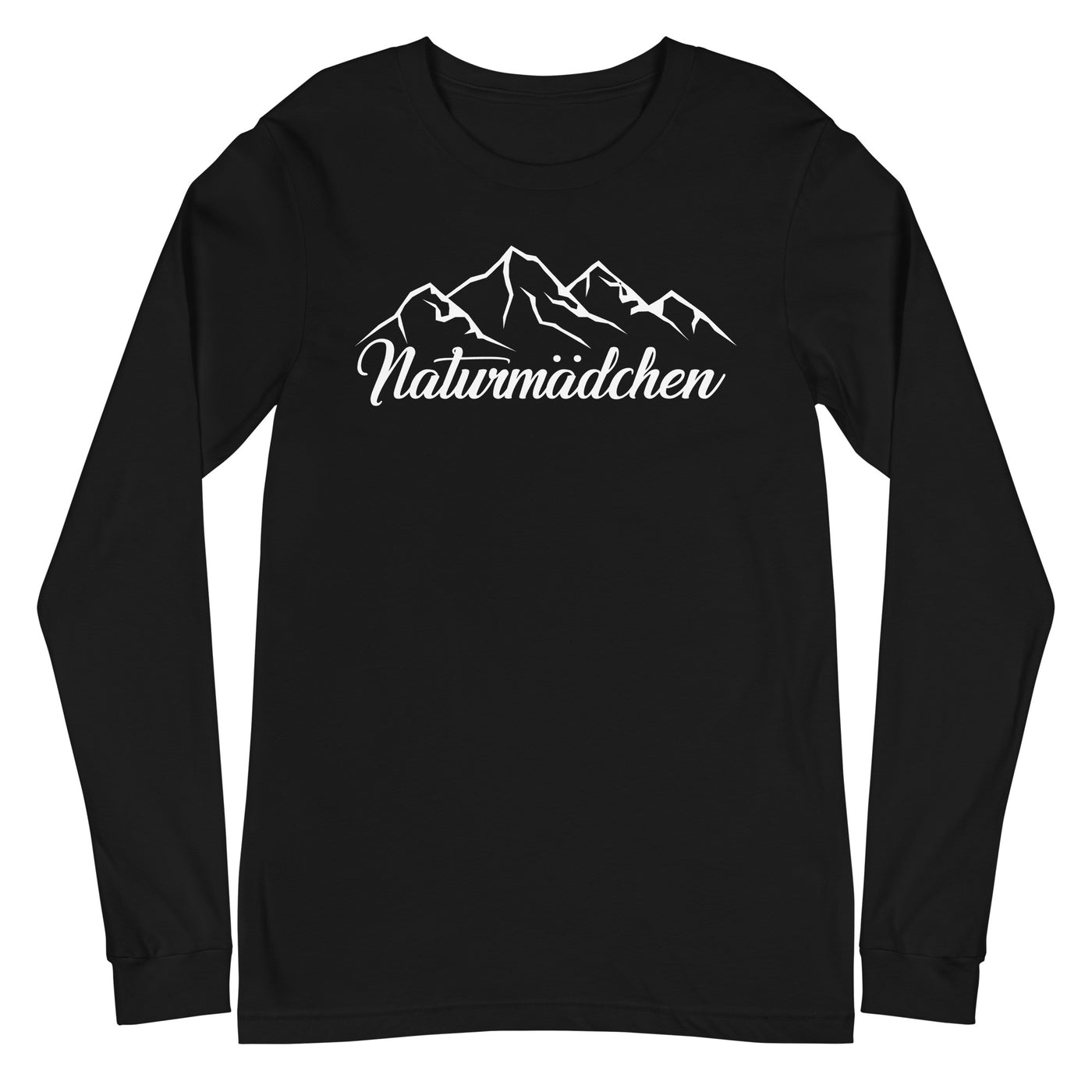 Naturmadchen - Longsleeve (Unisex) berge xxx yyy zzz Black