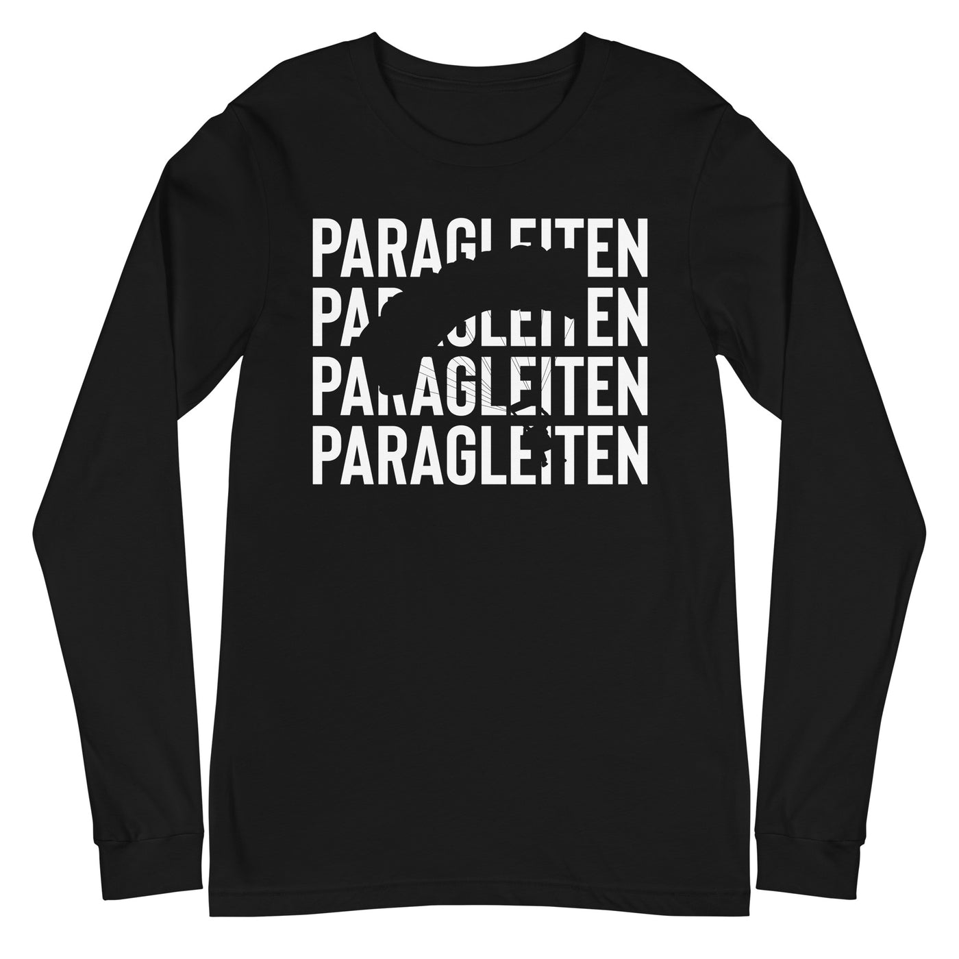 Paragleiten - Longsleeve (Unisex) berge xxx yyy zzz Black