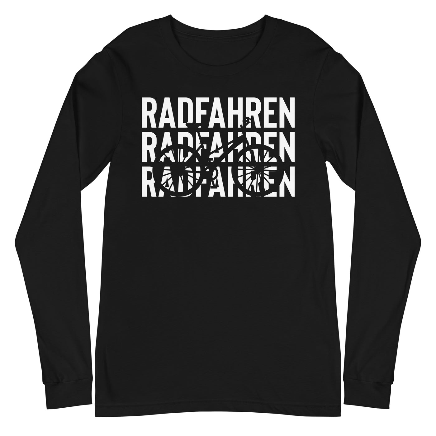 Radfahren - Longsleeve (Unisex) fahrrad xxx yyy zzz Black