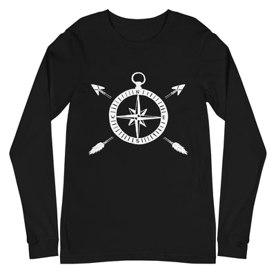 Reisesucht - Longsleeve (Unisex) camping wandern xxx yyy zzz Black